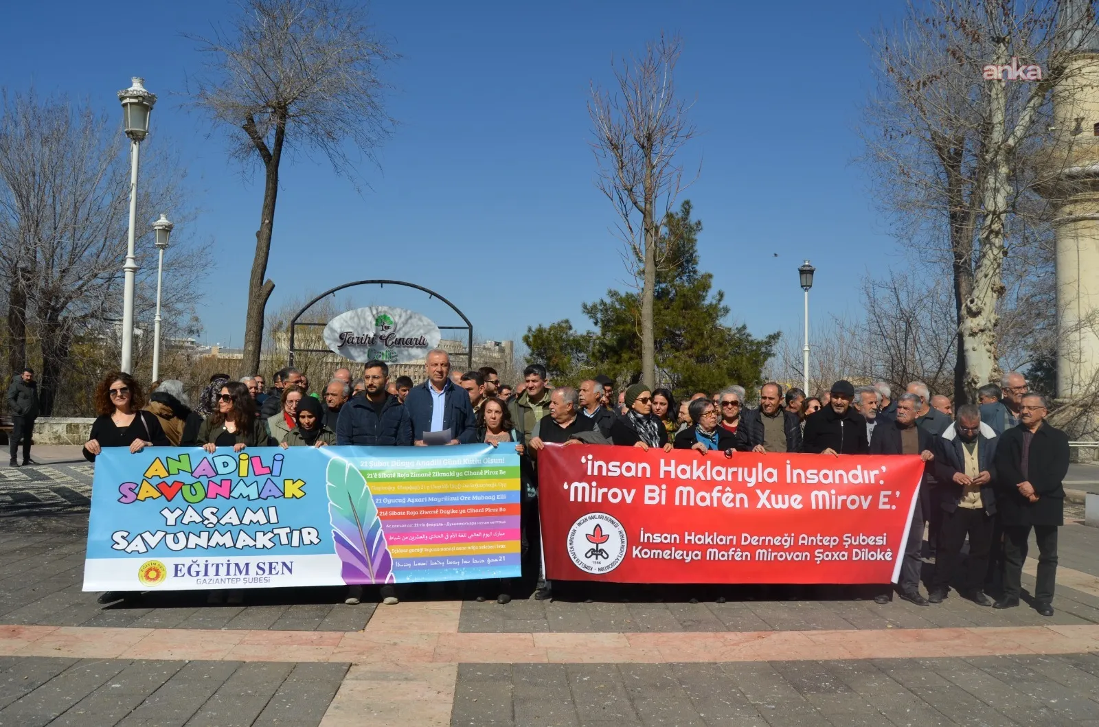Gaziantep’te Eğitim Sen ve İHD anadile ilişkin hakların genişletilmesini istedi