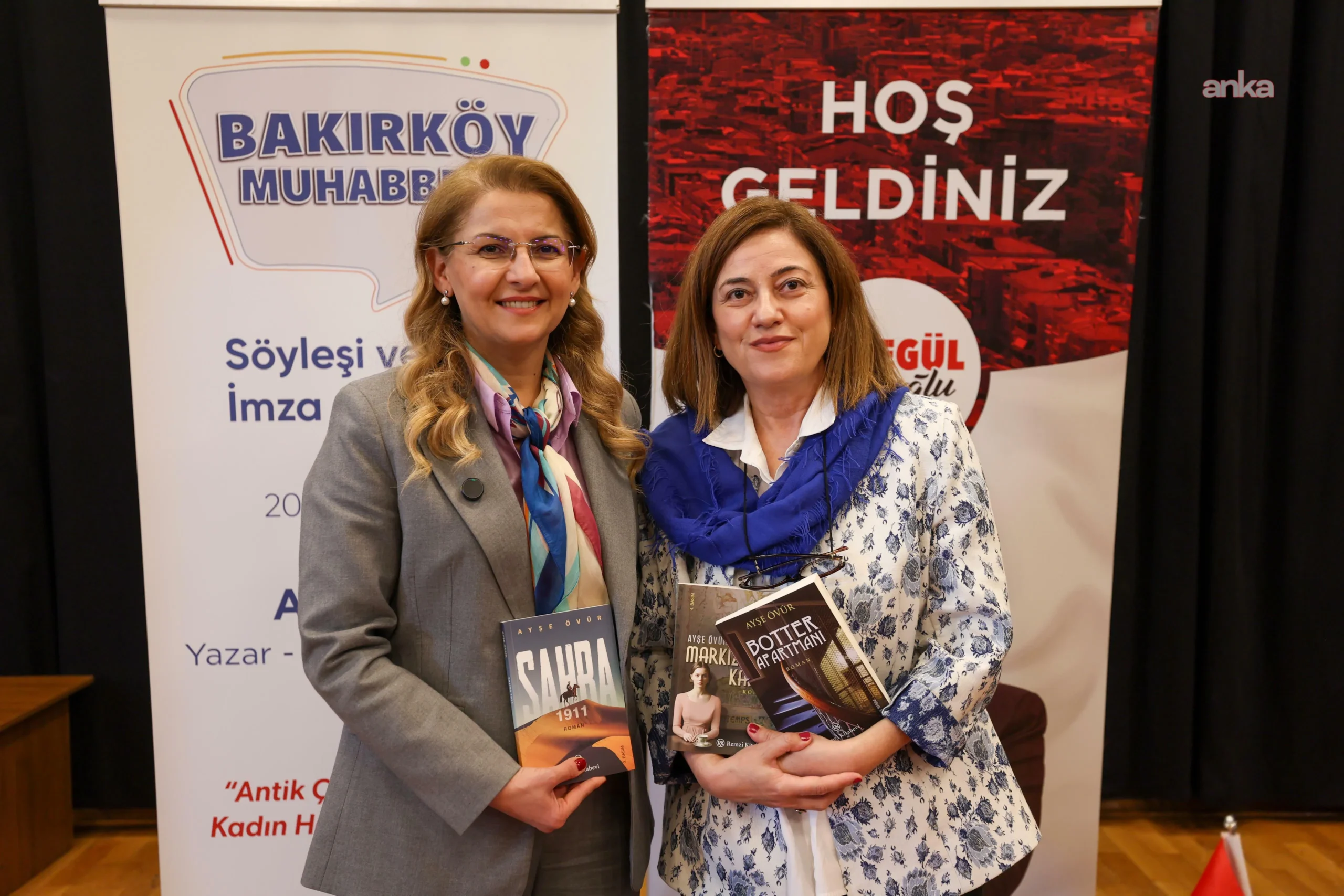 Bakırköy Muhabbeti’nin bu haftaki konuğu yazar Ayşe Övür oldu