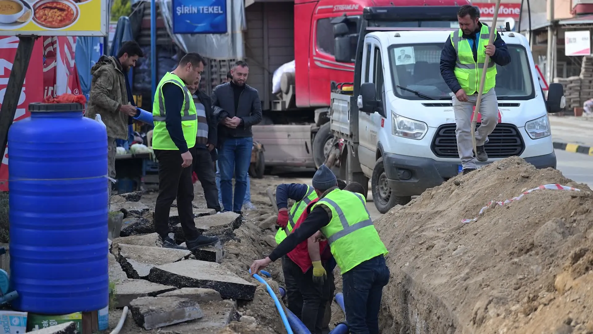 Manisa Su ve Kanalizasyon İdaresi, Uluderbent’te yaşanan su kesintilerini çözüme kavuşturuyor