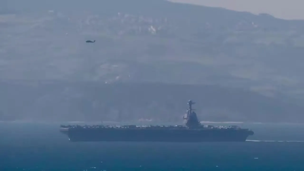 ABD’nin Orta Doğu’daki güç gösterisi sürüyor: USS Gerald R. Ford birkaç gün içinde İsrail açıklarına konuşlanacak